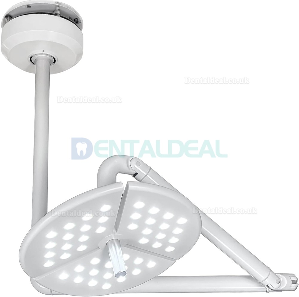 KWS KD-2036D-4 80W Ceiling-Mounted Dental Surgical Light Shadowless Dental Exam Lamp